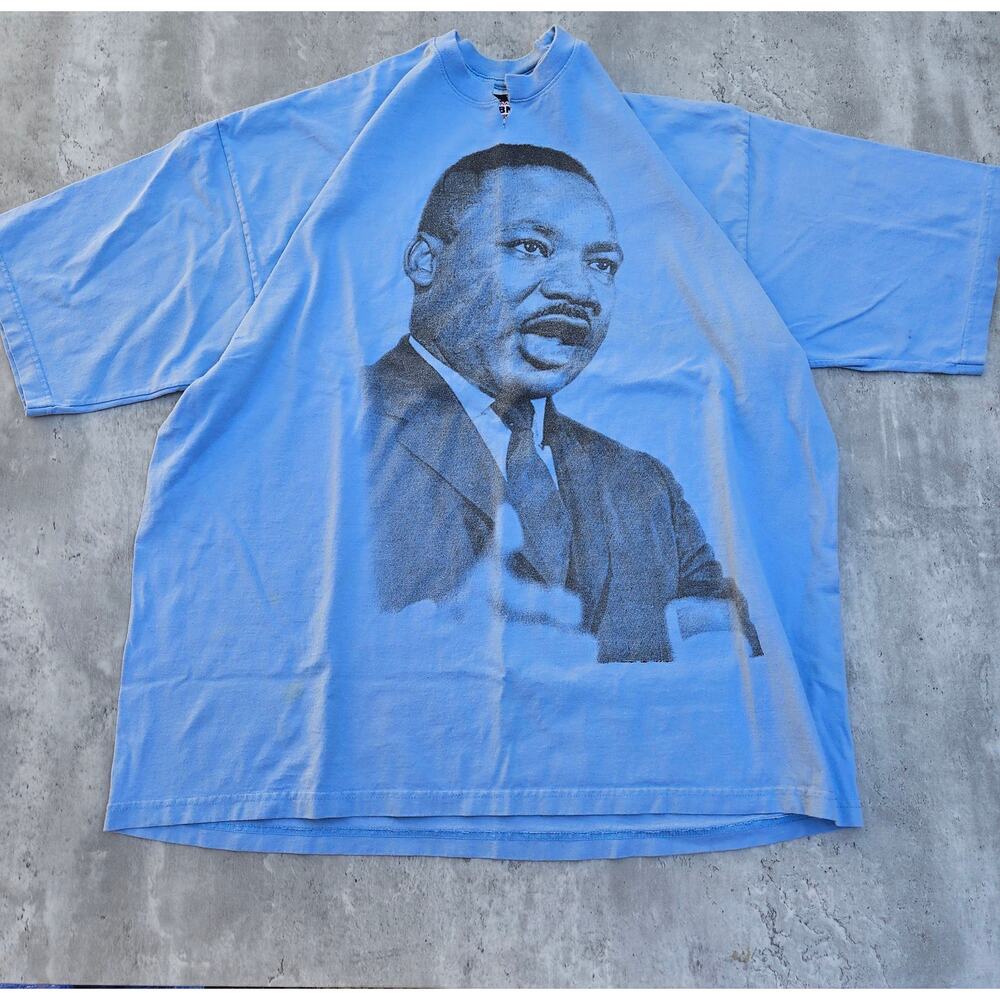 Vintage Martin Luther King Jr. Hip Hop Platinum BNK Super Heavy Mens 5XL